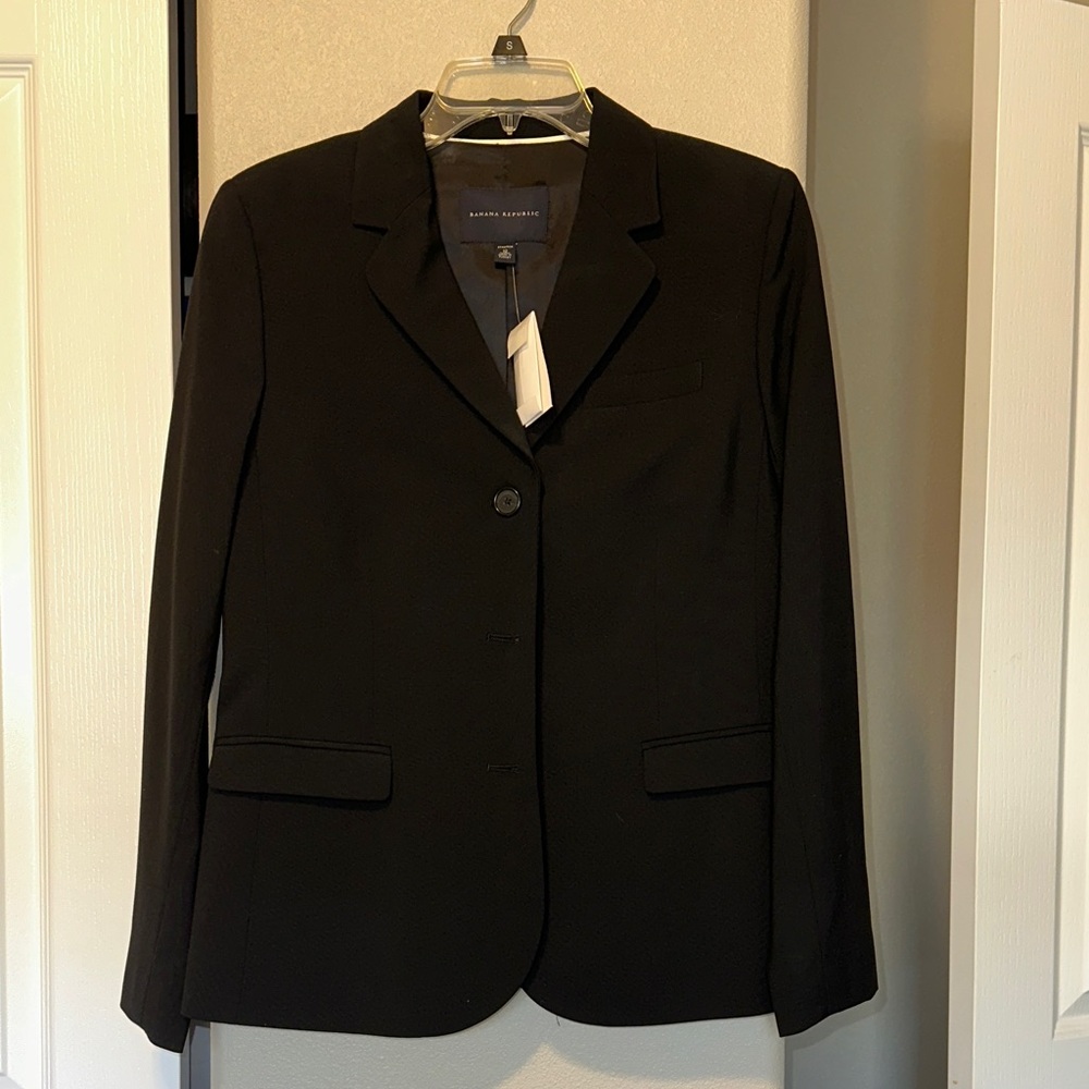 Banana Republic Classic Black Blazer